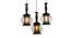 Beverly Black Iron Hanging Lights (Black) by Urban Ladder - Ground View Design 1 - 798266