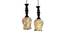 Farah Black Iron Hanging Lights (Black) by Urban Ladder - Ground View Design 1 - 798268