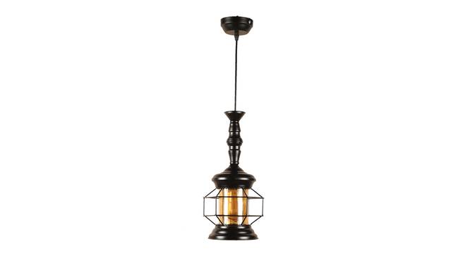 Fiorella Black Iron Hanging Lights (Black) by Urban Ladder - Front View Design 1 - 798271