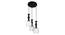 Edwidge Black Iron Hanging Lights (Black) by Urban Ladder - Front View Design 1 - 798285