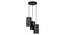 Eliot Black Iron Hanging Lights (Black) by Urban Ladder - Front View Design 1 - 798286