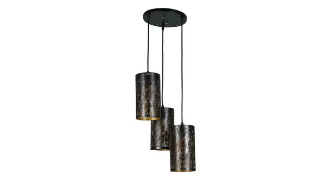 Emily Black Iron Hanging Lights (Black) by Urban Ladder - Front View Design 1 - 798289