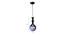 Sumner Black Iron Hanging Light (Black) by Urban Ladder - Design 1 Dimension - 798293