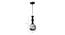 Quintyn Black Iron Hanging Light (Black) by Urban Ladder - Design 1 Dimension - 798296