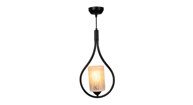 Olva Black Iron Hanging Lights (Black) by Urban Ladder - Design 1 Side View - 798297
