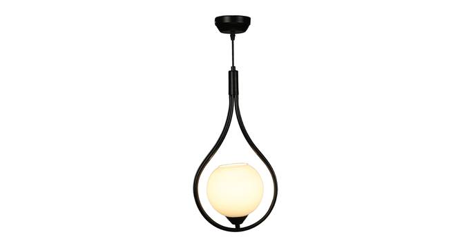 Florien Black Iron Hanging Lights (Black) by Urban Ladder - Design 1 Side View - 798299