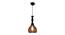 Holley Black Iron Hanging Lights (Black) by Urban Ladder - Design 1 Side View - 798301
