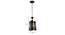 Tilton Black Iron Hanging Light (Black) by Urban Ladder - Design 1 Dimension - 798302