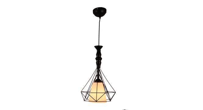 Ianthia Black Iron Hanging Lights (Black) by Urban Ladder - Design 1 Side View - 798306