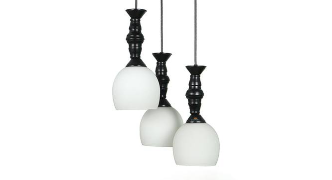 Edwidge Black Iron Hanging Lights (Black) by Urban Ladder - Design 1 Side View - 798312