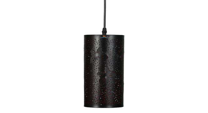 Elizabeth Black Iron Hanging Lights (Black) by Urban Ladder - Design 1 Side View - 798315