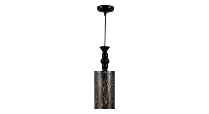 Erica Black Iron Hanging Lights (Black) by Urban Ladder - Front View Design 1 - 798338