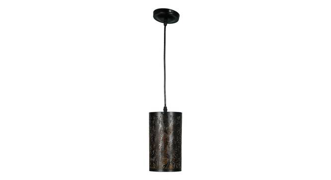 Eudora Black Iron Hanging Lights (Black) by Urban Ladder - Front View Design 1 - 798339
