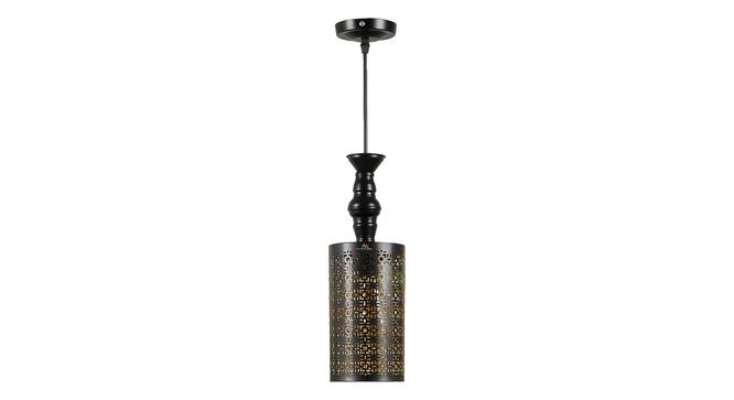 Geraldine Black Iron Hanging Lights (Black) by Urban Ladder - Front View Design 1 - 798341