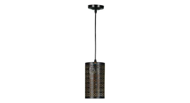Gertrude Black Iron Hanging Lights (Black) by Urban Ladder - Front View Design 1 - 798342