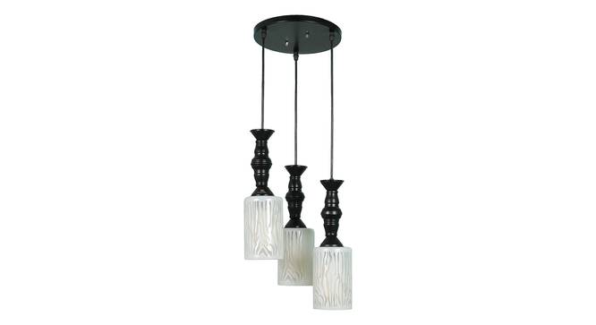 Joanne Black Iron Hanging Lights (Black) by Urban Ladder - Front View Design 1 - 798345