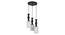 Joanne Black Iron Hanging Lights (Black) by Urban Ladder - Front View Design 1 - 798345