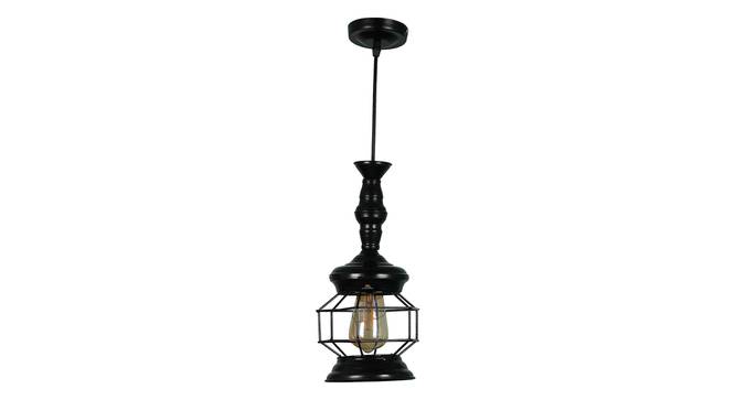 Mary Black Iron Hanging Lights (Black) by Urban Ladder - Front View Design 1 - 798351