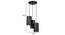 Eliot Black Iron Hanging Lights (Black) by Urban Ladder - Design 1 Dimension - 798356