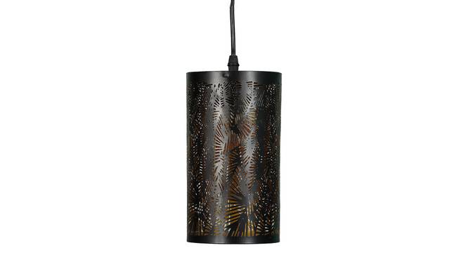 Eudora Black Iron Hanging Lights (Black) by Urban Ladder - Design 1 Side View - 798360