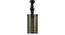 Geraldine Black Iron Hanging Lights (Black) by Urban Ladder - Design 1 Side View - 798362