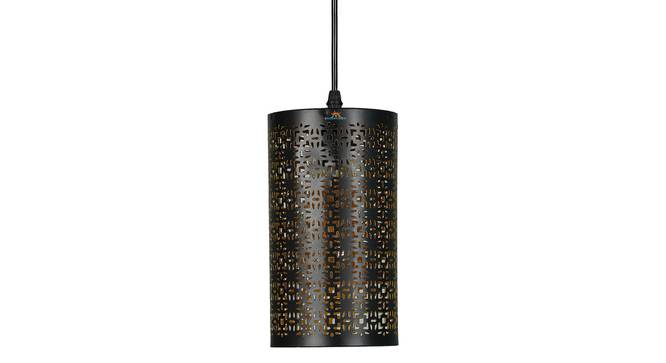 Gertrude Black Iron Hanging Lights (Black) by Urban Ladder - Design 1 Side View - 798363