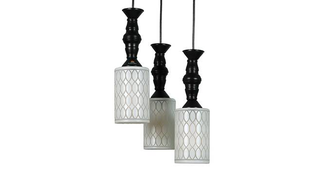Jeanette Black Iron Hanging Lights (Black) by Urban Ladder - Design 1 Side View - 798364