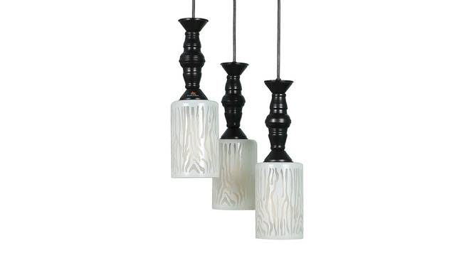 Joanne Black Iron Hanging Lights (Black) by Urban Ladder - Design 1 Side View - 798366