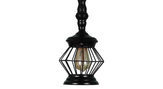 Marianne Black Iron Hanging Lights (Black) by Urban Ladder - Design 1 Side View - 798370