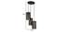 Emily Black Iron Hanging Lights (Black) by Urban Ladder - Design 1 Dimension - 798372