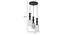 Joanne Black Iron Hanging Lights (Black) by Urban Ladder - Design 1 Dimension - 798380