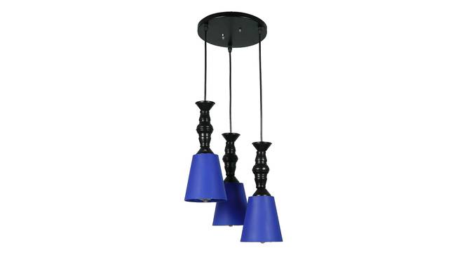 Nadine Black Iron Hanging Lights (Black) by Urban Ladder - Front View Design 1 - 798398