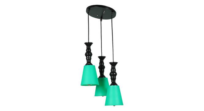 Naomi Black Iron Hanging Lights (Black) by Urban Ladder - Front View Design 1 - 798399