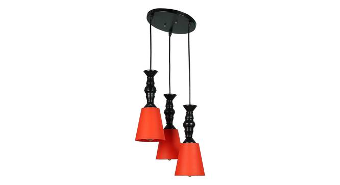 Nellie Black Iron Hanging Lights (Black) by Urban Ladder - Front View Design 1 - 798400