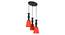 Nellie Black Iron Hanging Lights (Black) by Urban Ladder - Front View Design 1 - 798400