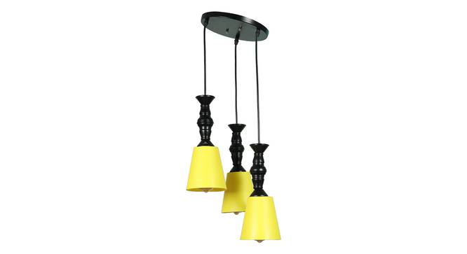 Norah Black Iron Hanging Lights (Black) by Urban Ladder - Front View Design 1 - 798402