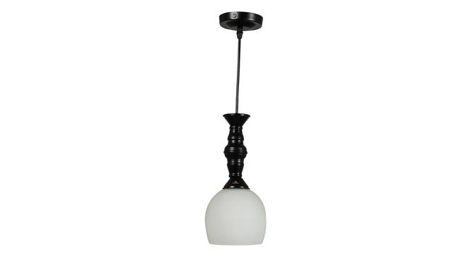 Susan Black Iron Hanging Lights (Black) by Urban Ladder - Front View Design 1 - 798403