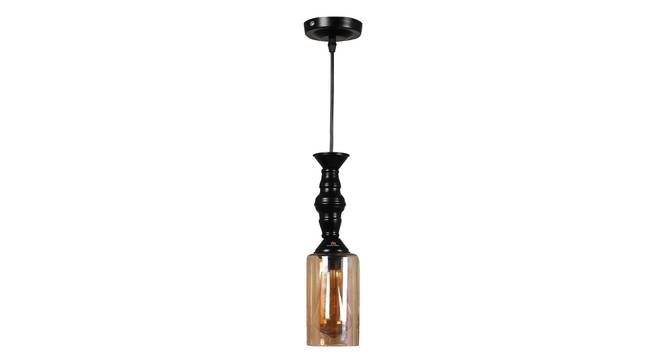 Sylvia Black Iron Hanging Lights (Black) by Urban Ladder - Front View Design 1 - 798404