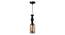 Sylvia Black Iron Hanging Lights (Black) by Urban Ladder - Front View Design 1 - 798404