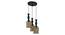 Virginia Black Iron Hanging Lights (Black) by Urban Ladder - Front View Design 1 - 798407