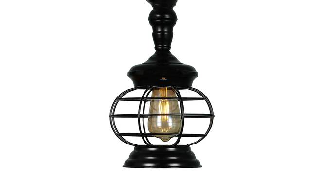 Maya Black Iron Hanging Lights (Black) by Urban Ladder - Design 1 Side View - 798409