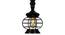 Maya Black Iron Hanging Lights (Black) by Urban Ladder - Design 1 Side View - 798409