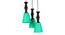 Naomi Black Iron Hanging Lights (Black) by Urban Ladder - Design 1 Side View - 798411