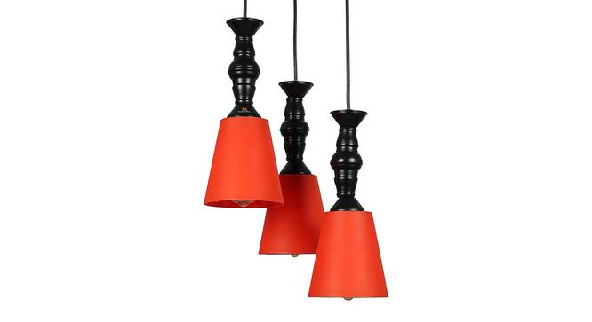 Nellie Black Iron Hanging Lights (Black) by Urban Ladder - Design 1 Side View - 798412