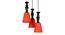 Nellie Black Iron Hanging Lights (Black) by Urban Ladder - Design 1 Side View - 798412