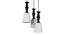 Nikki Black Iron Hanging Lights (Black) by Urban Ladder - Design 1 Side View - 798413