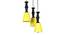 Norah Black Iron Hanging Lights (Black) by Urban Ladder - Design 1 Side View - 798414