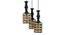 Virginia Black Iron Hanging Lights (Black) by Urban Ladder - Design 1 Side View - 798418
