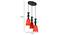 Nellie Black Iron Hanging Lights (Black) by Urban Ladder - Design 1 Dimension - 798425