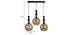 Taylor Black Iron Hanging Lights (Black) by Urban Ladder - Design 1 Dimension - 798430